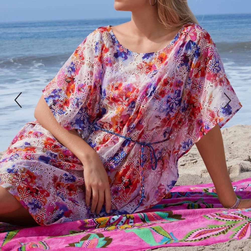 Johnny Was Summer Days Eyelet Dress - Picture 1 of 9